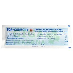 Fotka MAPO Medical Med Comfort Glycerinové tyčinky 75ks Obrázek MAPO Medical Med Comfort Glycerinové tyčinky 75ks