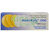 Maxi-Kalz 1000 por.tbl.eff.10x1000mg