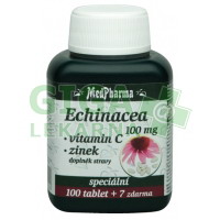 MedPharma Echinacea 100mg+vit.C+zinek 107 tablet