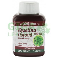 MedPharma Kyselina listová 400 107 tablet