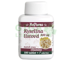 MedPharma Kyselina listová 800mcg tbl.107