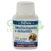 MedPharma Multivitamín s minerály 37 tablet