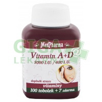 MedPharma Vitamín A+D 107 tobolek