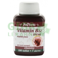 MedPharma Vitamin B12 500 mcg 107 tablet