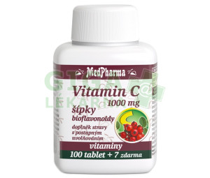 MedPharma Vitamín C 1000mg s šípky tbl.107 prod.úč