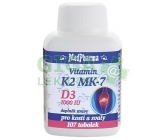 MedPharma Vitamin K2 MK-7+D3 1000 IU tob.107