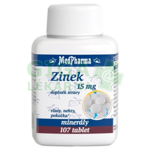 MedPharma Zinek 15mg 107 tablet