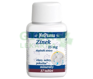MedPharma Zinek 15mg tbl.37