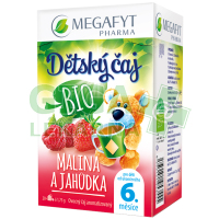Megafyt Dětský čaj Malina a jahůdka BIO 20x1.75g