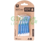 Mezizubní kartáček SOFTdent ECO zahnutý 0.6mm 10ks