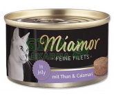 Miamor Feine Filets cat konz. - tuňák, kalamár 100g