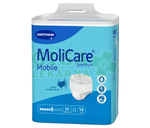 Inkont. kalh. MOLICARE MOBILE 6kapek Medium 14ks