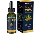 MOVit CBD 20% Full Spectrum konopný olej 10ml