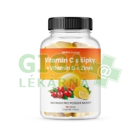 MOVit Vitamin C 1200 mg + Vitamin D + Zinek PREMIUM 90 tablet