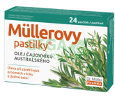 Müllerovy pastilky s olejem čajov.austr. 24ks ZP