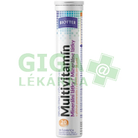 Multivitamín minerální látky 20ks šumivých tablet