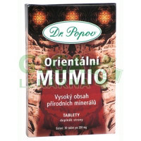 Fotka Orientální MUMIO 200mg 30 tablet Dr.Popov Obrázek Orientální MUMIO 200mg 30 tablet Dr.Popov