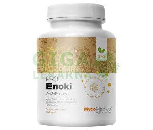 MycoMedica Enoki PRO BIO 90 kapslí