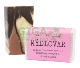 Mýdlovar Kakaové mýdlo mandlový olej jíl 120g
