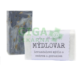 Mýdlovar Levandulové mýdlo gerania cedr 120g