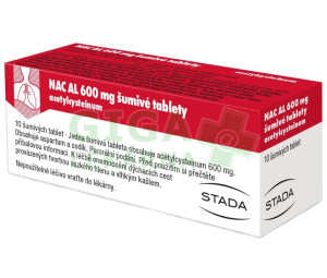 NAC AL 600 Šumivé Tablety por.tbl.eff.10x600mg