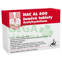 NAC AL 600 - 20 šumivých tablet