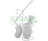 Nádoba na moč s držákem a kartáčem pánská