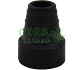 Násadec na berle 3TK pryž.trv.černý kov.výzt.18/42