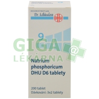 Obrázek Natrium phosphoricum DHU 200 tablet D6 (No.9)