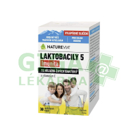 NatureVia Laktobacily 5 Imunita 30 kapslí