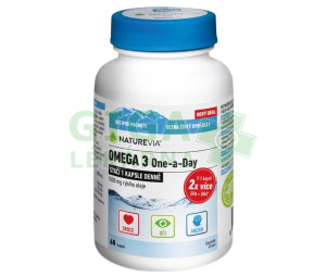 NatureVia Omega 3 One a Day cps.120