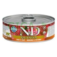 ND CAT QUINOA Adult Herring Coconut 80g