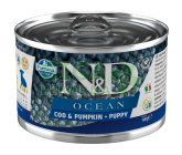 ND DOG OCEAN Puppy Codfish Pumpkin Mini 140g