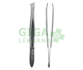 Nippes Solingen pinzeta zkosená extra jemná 8 cm