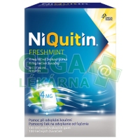 NiQuitin Freshmint 4mg 100 žvýkaček