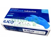Nitrilové rukavice ILICO - S 100ks