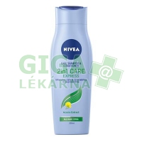 Fotka NIVEA Šampon 2 in1 Care Expres 250ml Obrázek NIVEA Šampon 2 in1 Care Expres 250ml