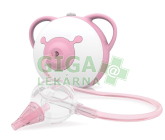 Nosiboo Pro Elektrická odsávačka hlenů růžová