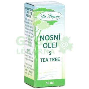 Nosní olej s tea tree 10ml Dr.Popov