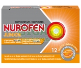 Obrázek Nurofen Junior Pomeranč 100mg 12 žvýkacích tobolek