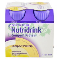 Nutridrink Compact Protein 4x125ml Vanilka