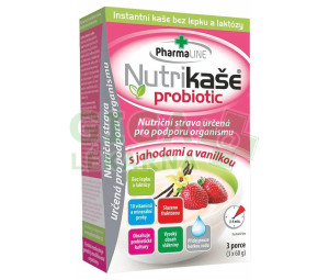 Nutrikaše probiotic - s jah.a vanilkou 180g(3x60g)