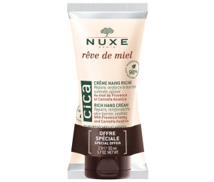 NUXE Reve de Miel Cica krém na ruce a nehty 2x50ml