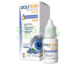 Ocutein Sensitive Plus oční kapky DaVinci 15ml