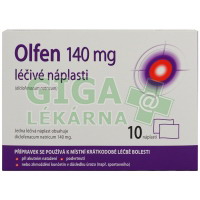 Obrázek Olfen léčivé náplasti 10ks