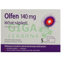 Obrázek Olfen léčivé náplasti 5ks