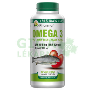 BIO-Pharma Omega 3 1000mg 160 tob.