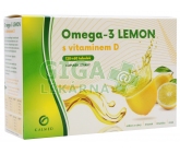 Omega-3 LEMON rybí olej s vit.D tob.180 Galmed