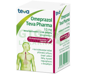 Omeprazol Teva Pharma 10mg por.cps.etd.28x10mg