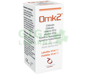 OMK2 sterilní oční roztok lahvička 10ml